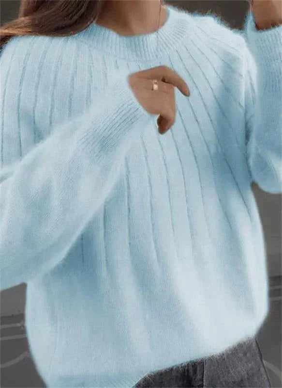 Fluffy Knitted Sweater