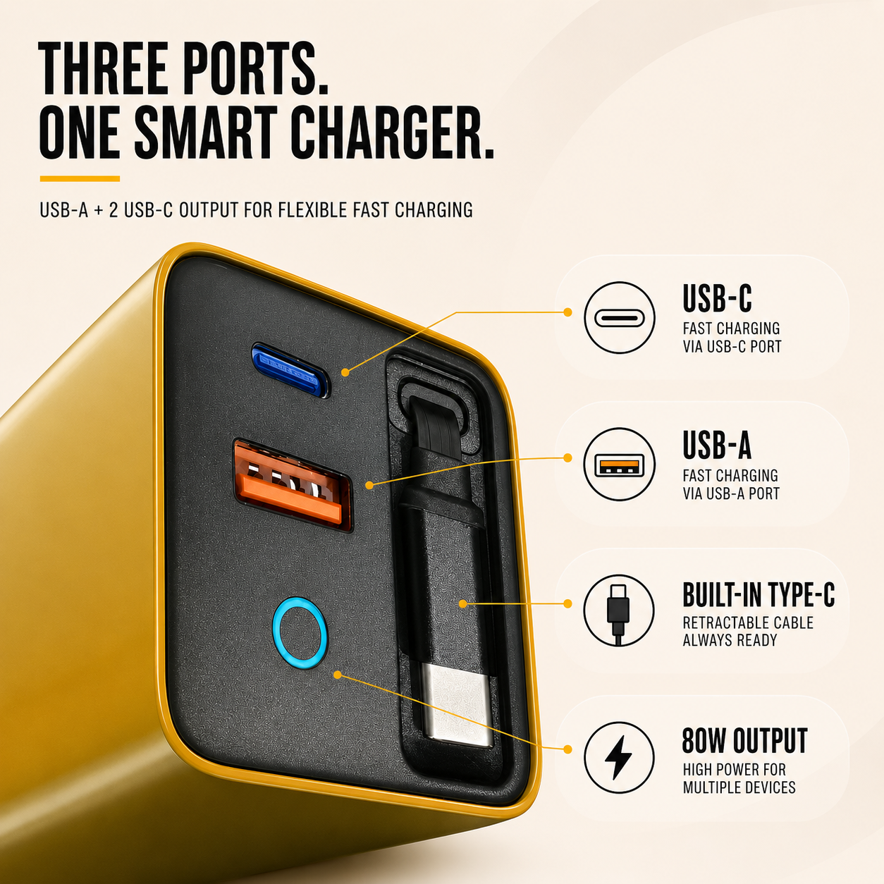 GaN Fast USB-C Charger