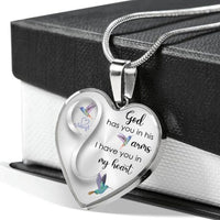Heart Necklace Cherishing Loved Ones