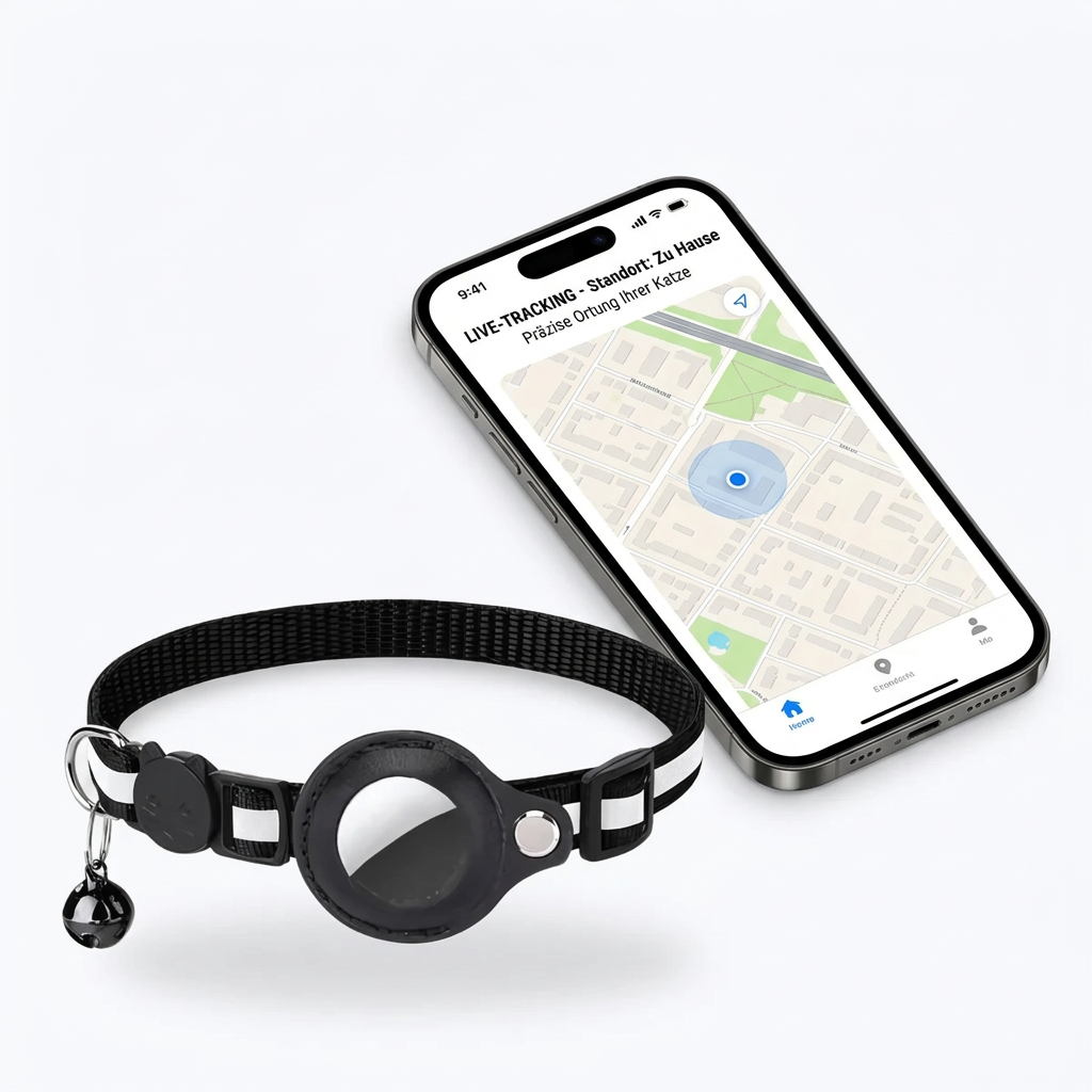 GPS Collar for Cats – Live Tracking & Safety
