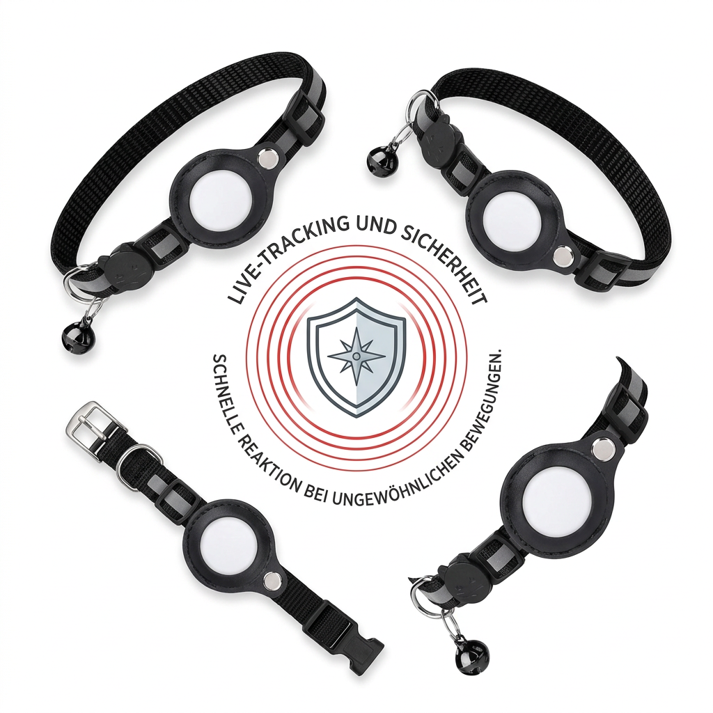 GPS Collar for Cats – Live Tracking & Safety