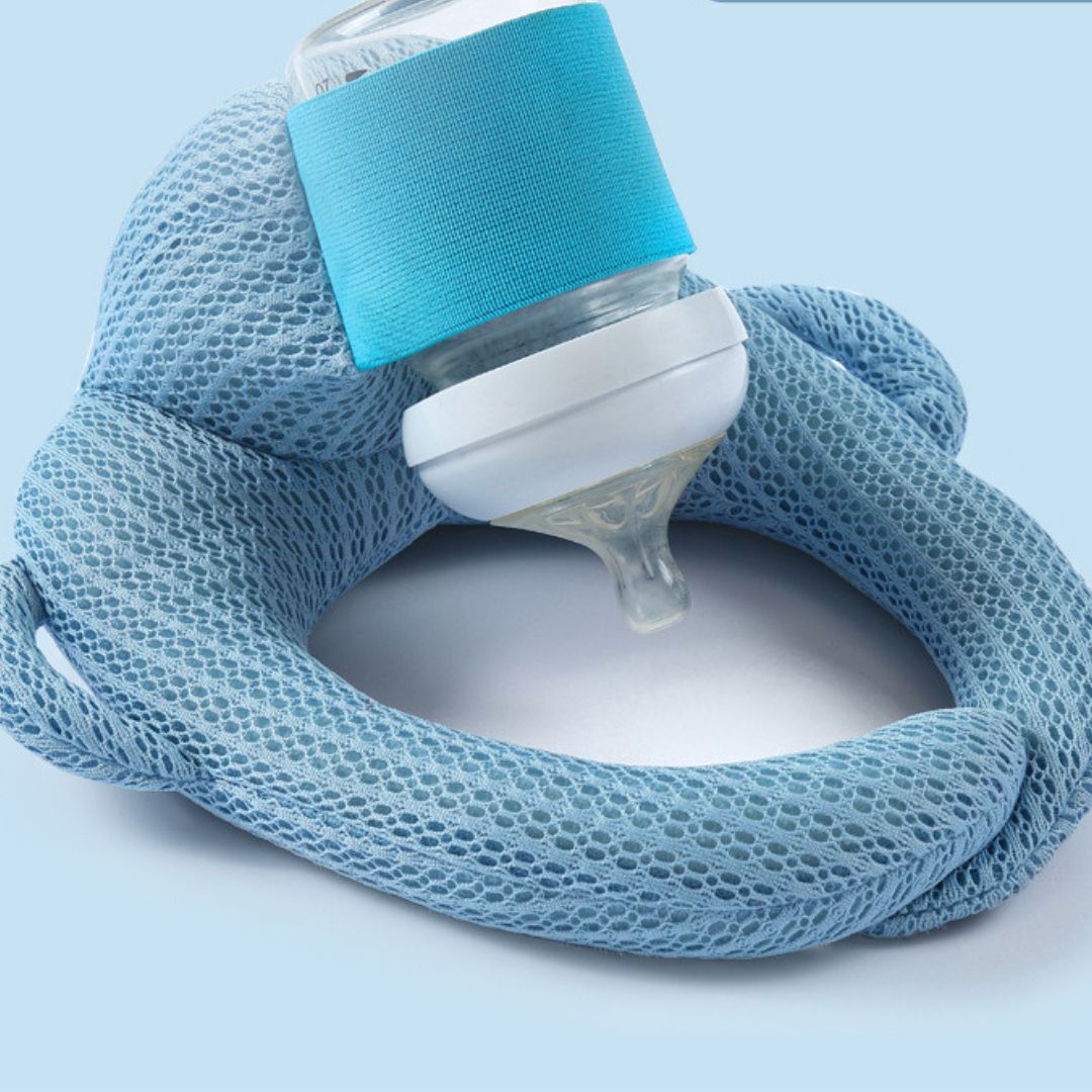 Hands-Free Baby Bottle Holder Pillow for Nursery Use