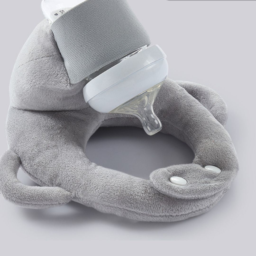 Hands-Free Baby Bottle Holder Pillow for Nursery Use