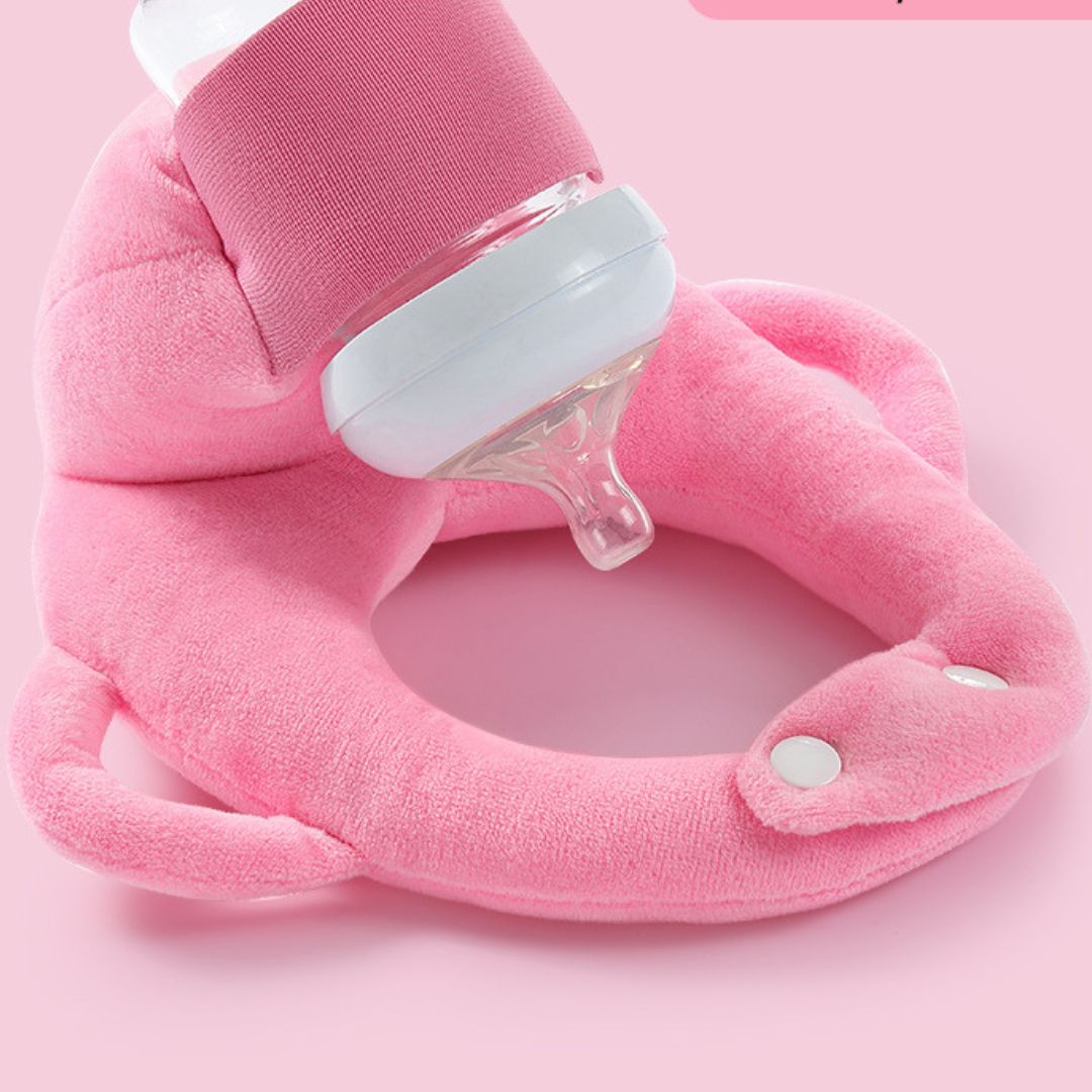 Hands-Free Baby Bottle Holder Pillow for Nursery Use