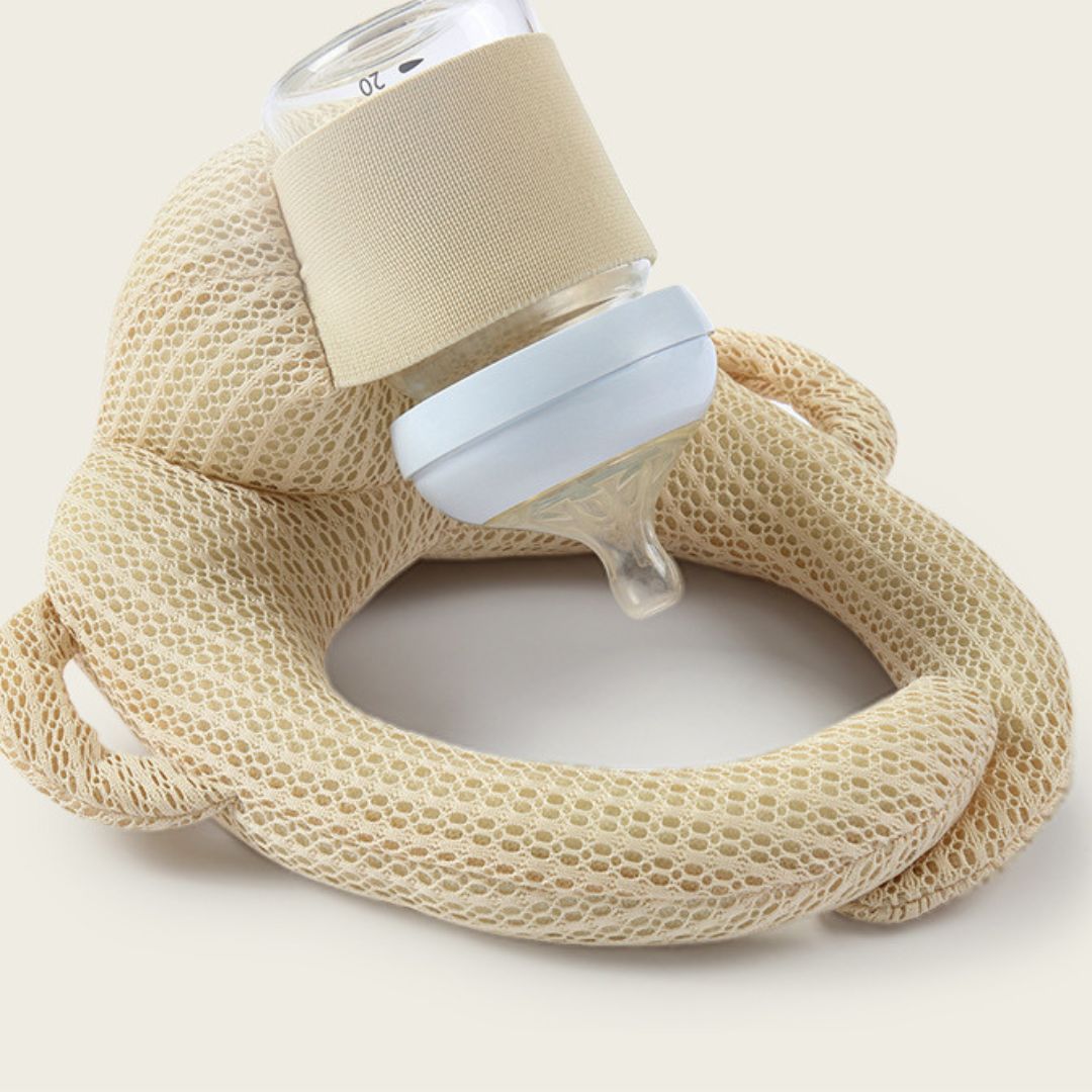 Hands-Free Baby Bottle Holder Pillow for Nursery Use