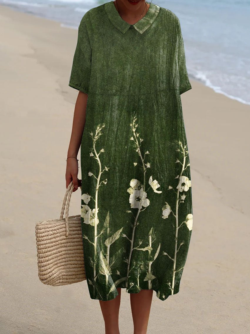 Hannah - Colorful Summer Dress with Flowers