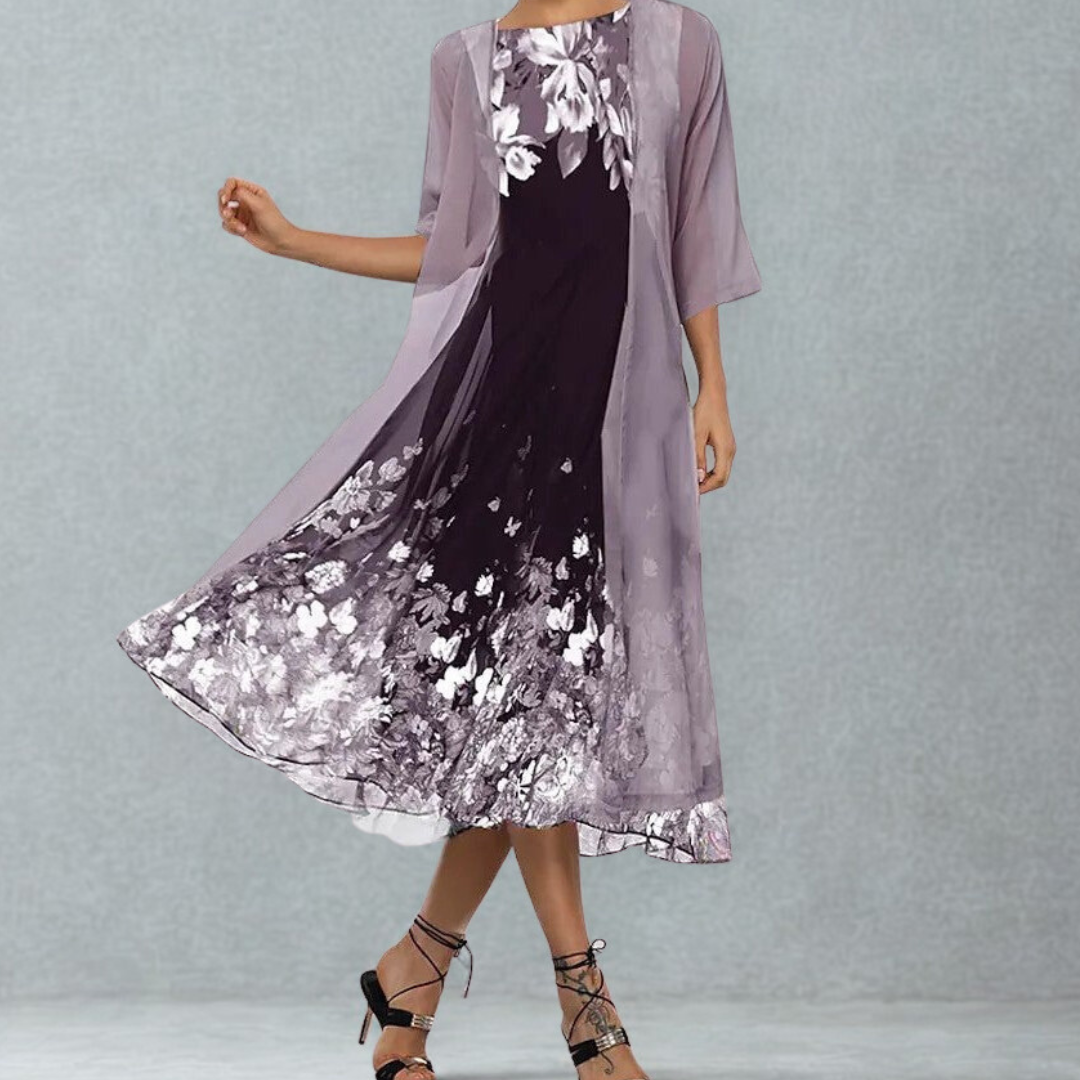 Image of Harper | Women's Sleeveless A-Line Midi Dress