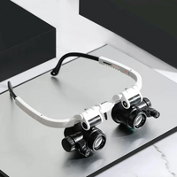HD Magnifying Glasses with LED Light and Interchangeable Lenses - Optiview
