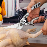 Heavy-Duty Stainless Steel Poultry Shears – Cuts Bone, Meat & Fish
