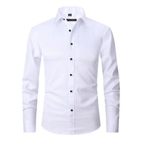 Wearclo | Men's Wrinkle-Free Stretch Dress Shirt