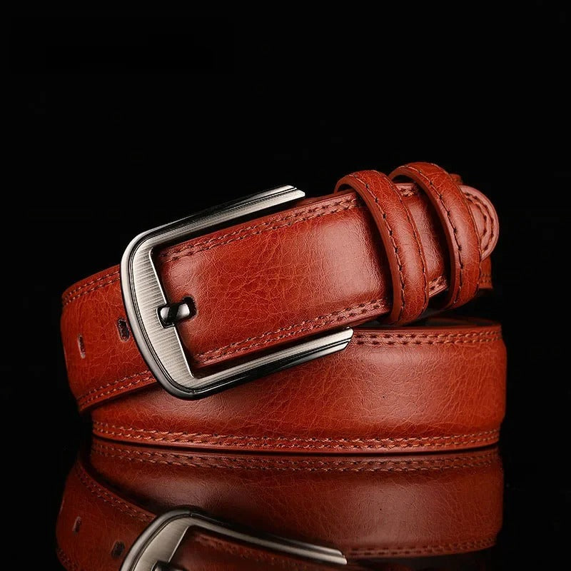 Heritage 100% Full-Grain Leather Belt