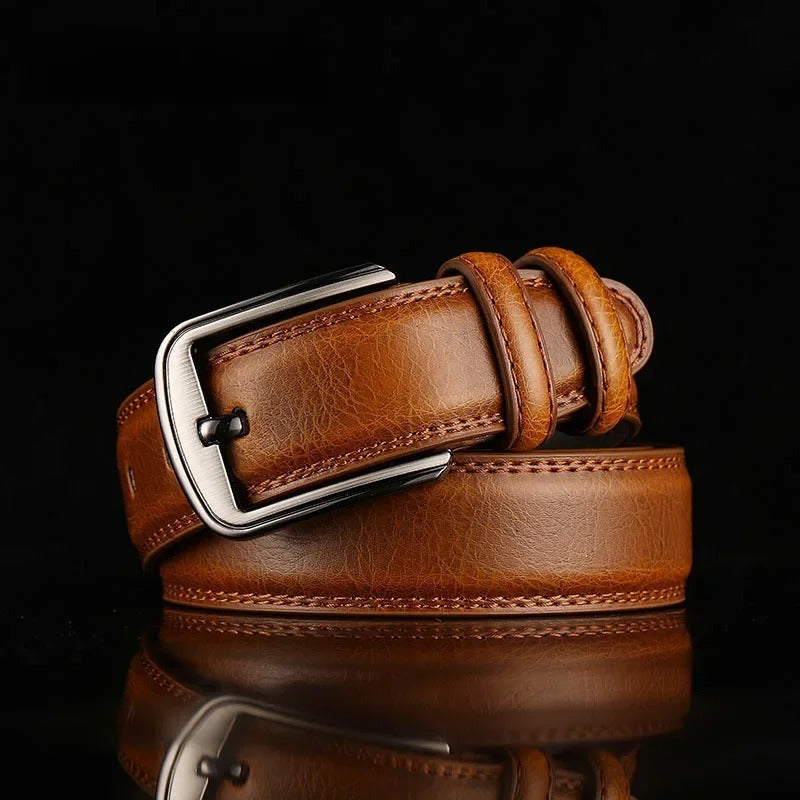 Heritage 100% Full-Grain Leather Belt