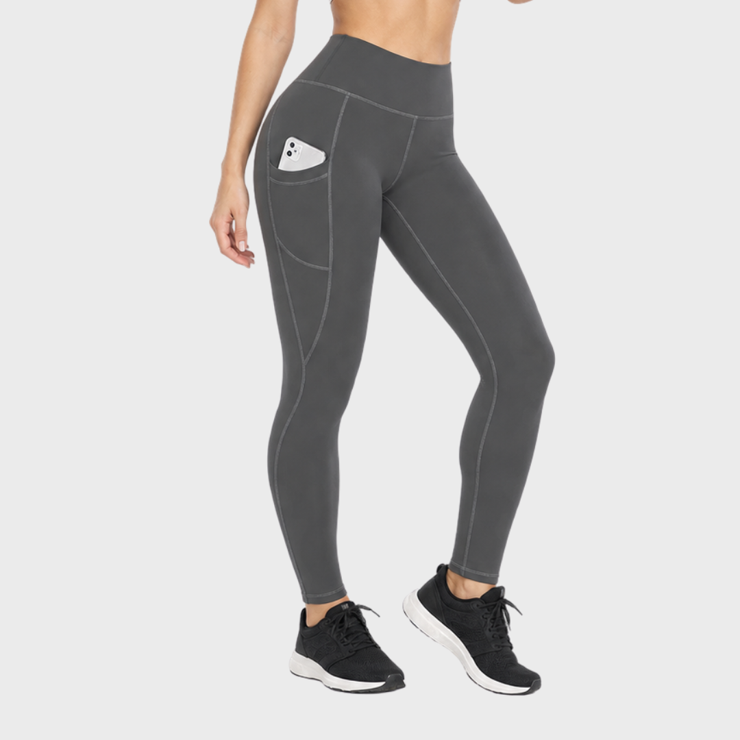 High-Waisted Thermal Walking Leggings