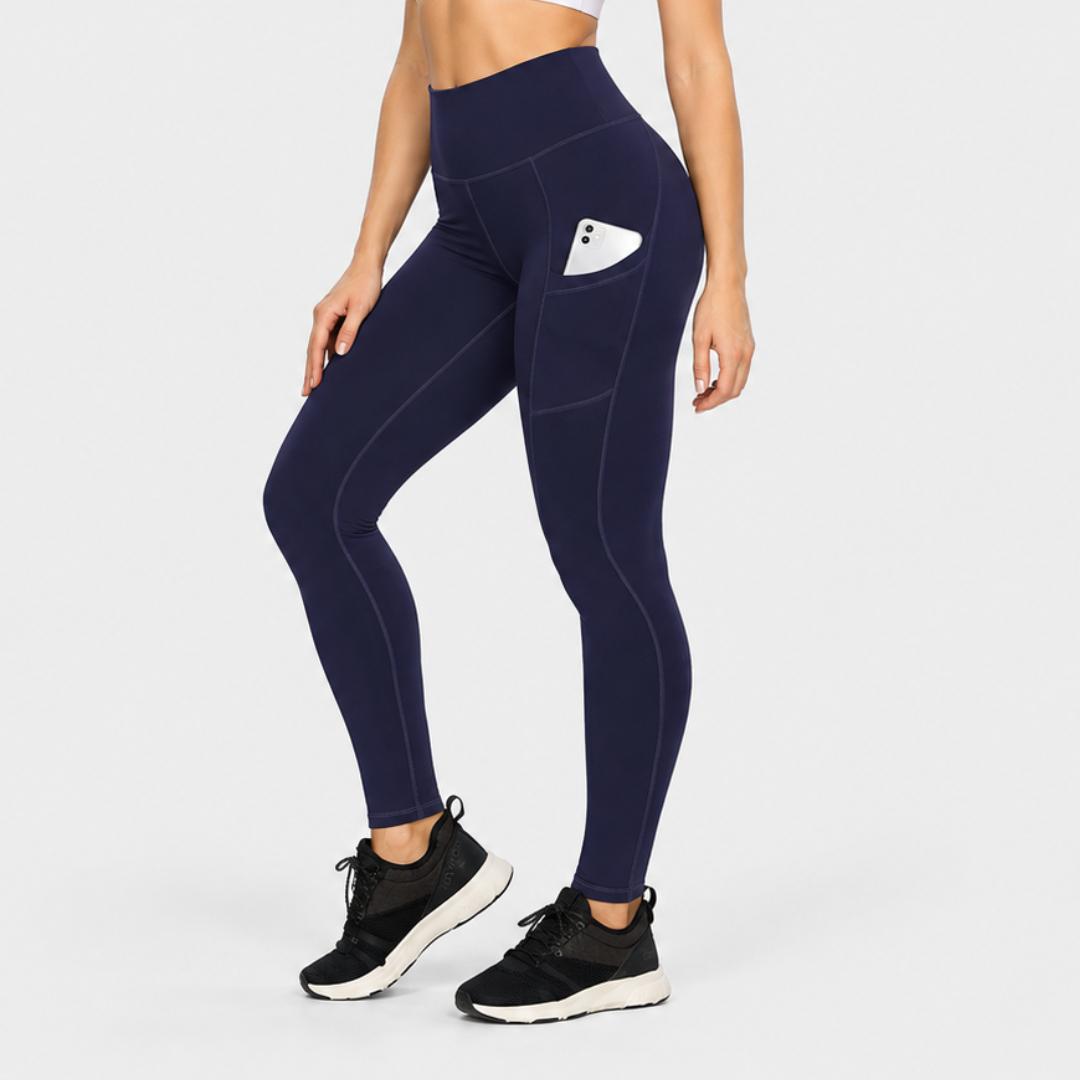 High-Waisted Thermal Walking Leggings