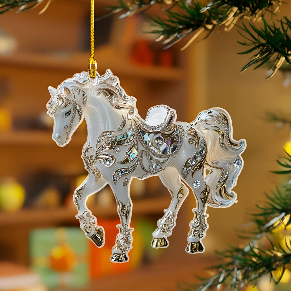 Horse Christmas Tree Ornament