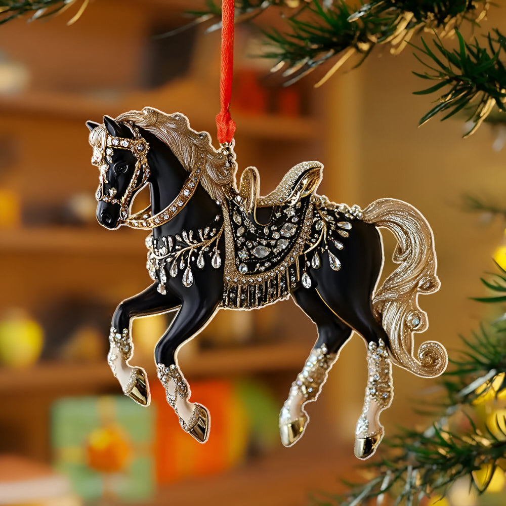 Horse Christmas Tree Ornament