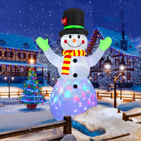 Inflatable Light-Up Snowman