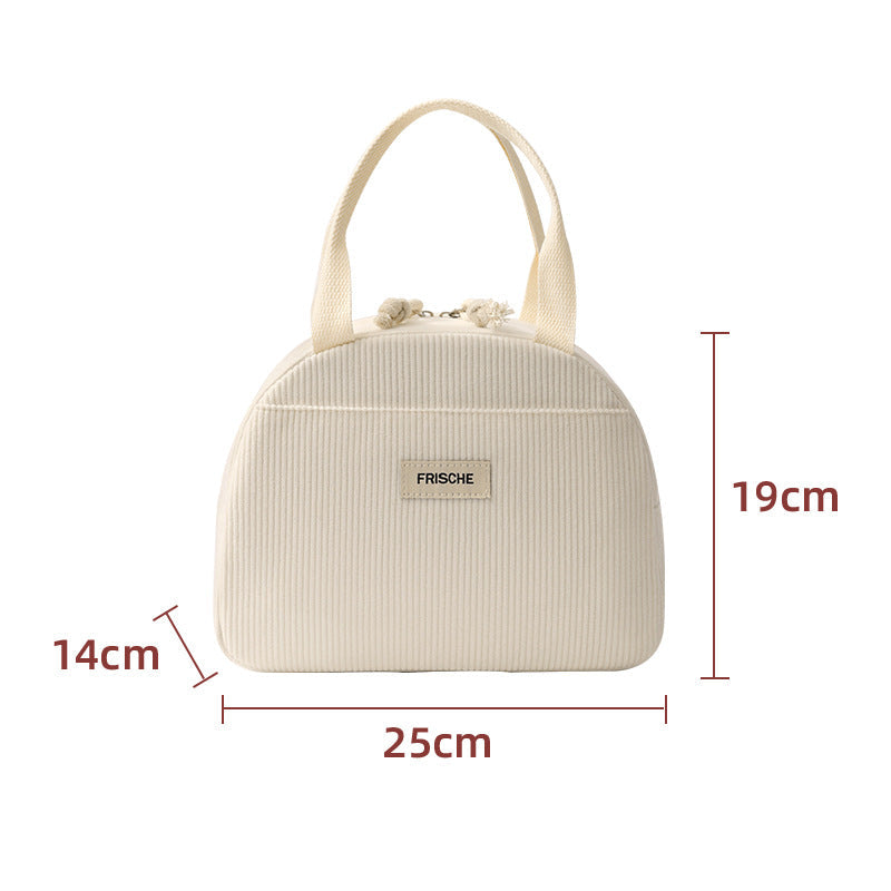 Insulated Floral Print Lunch Bag