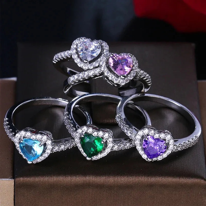 Isara Engagement Ring with a Heart Full of Love