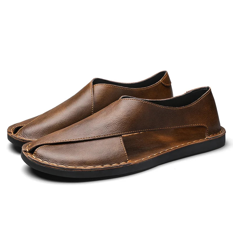 Italian Calfskin Sandals™ — Unleash Confidence and Walk on Clouds All Day Long