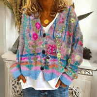 Jocelyn | Women's Floral Button-Front Cardigan