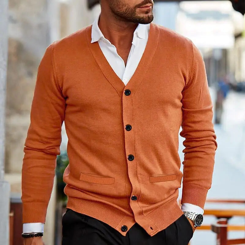 Josh | Men's Knit Blazer Casual Jacket - Image 3