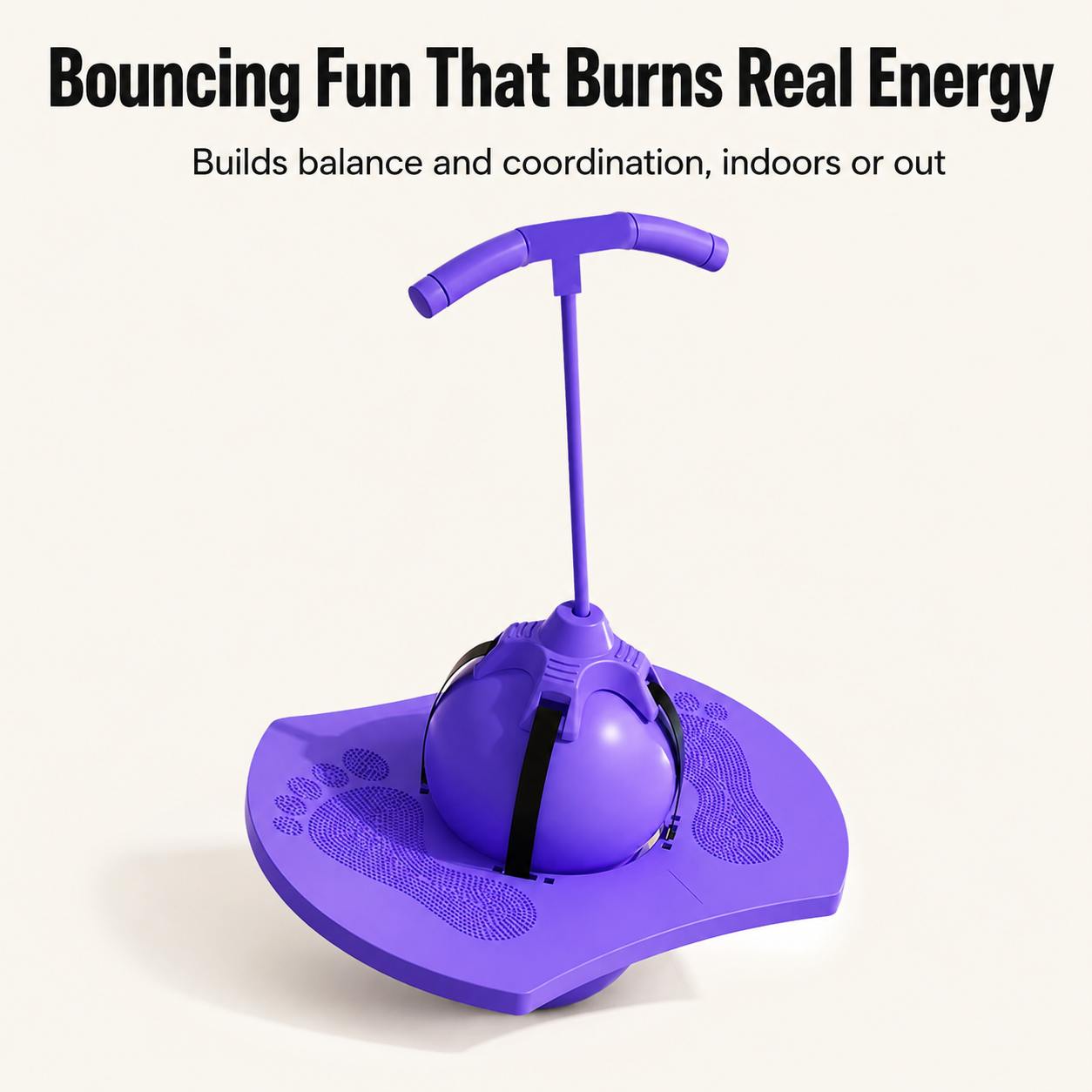 Kids Pogo Ball Jump Board with Handle