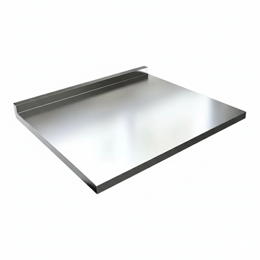 Kitchen Cutting Board Stainless Steel with Non-Slip Base