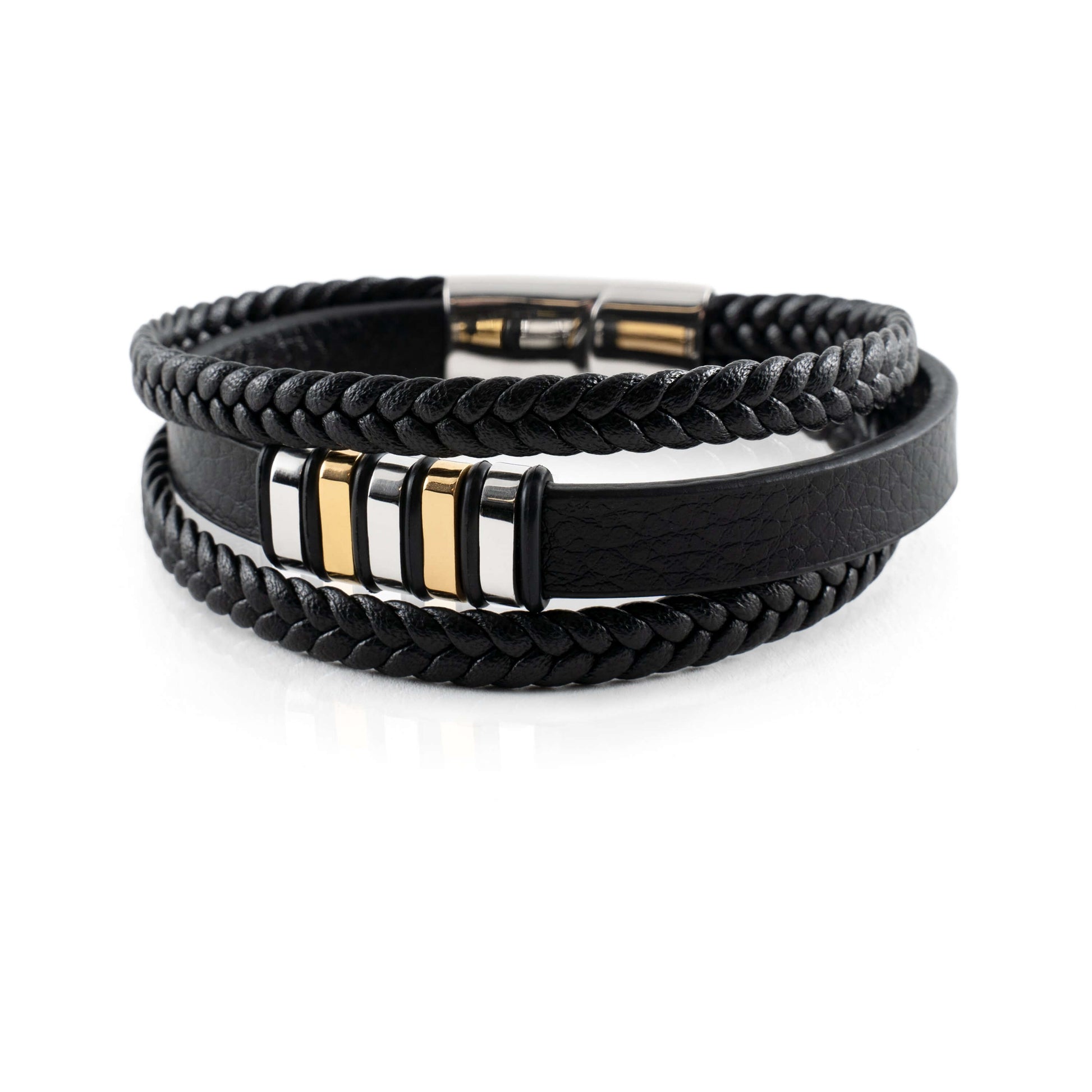 Leather Men's Bracelet - Timeless and Stylish Accessory