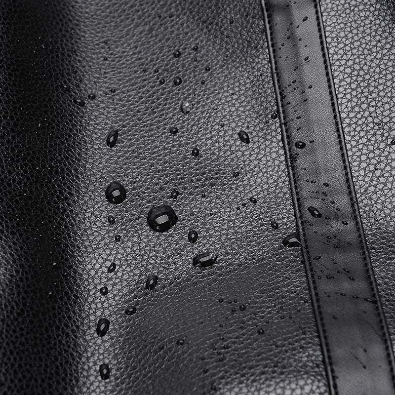 Leather Weekend Travel Duffle Bag