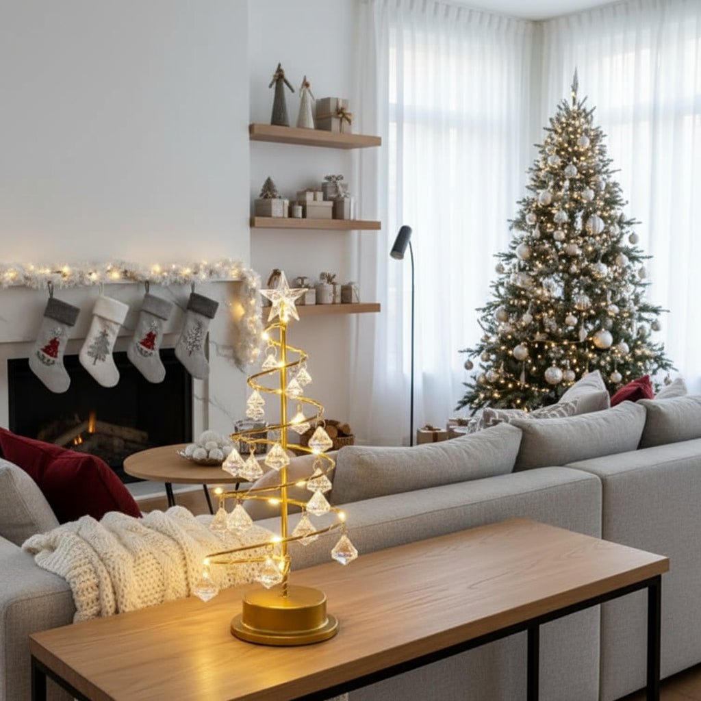 LED Christmas Tree — Contemporary Design, Warm Glow