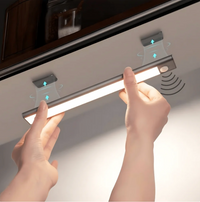 LED Under-Cabinet Light with Motion Sensor – Drill-Free Magnetic Mount
