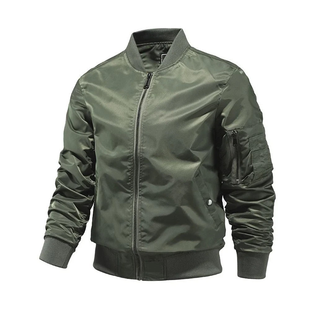 Lightweight & Trendy Men's Autumn Bomber Jacket
