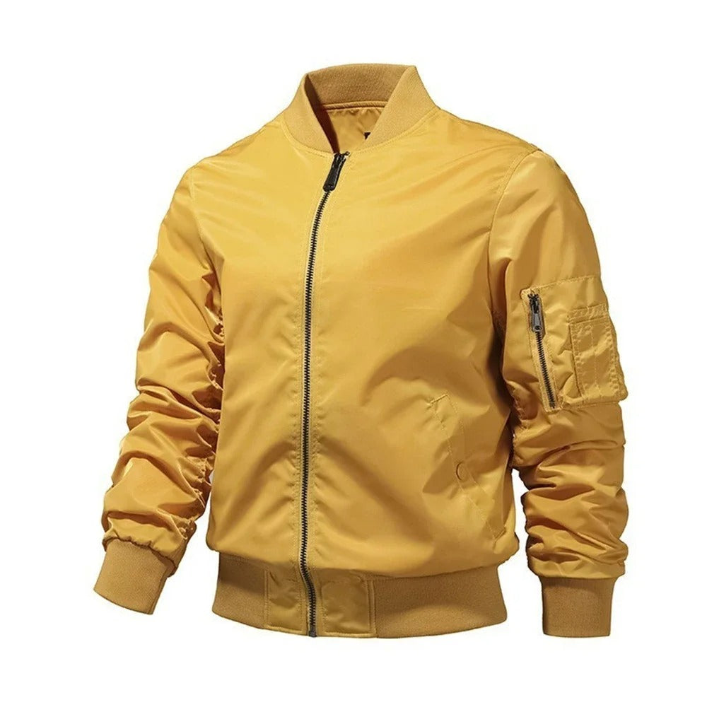 Lightweight & Trendy Men's Autumn Bomber Jacket