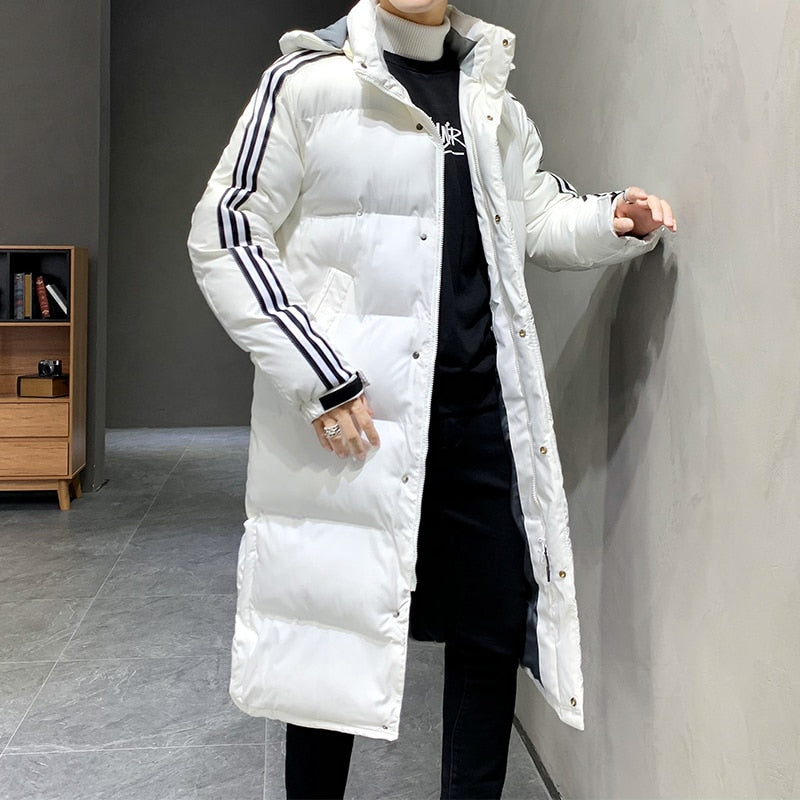 Long Hooded Winter Jacket