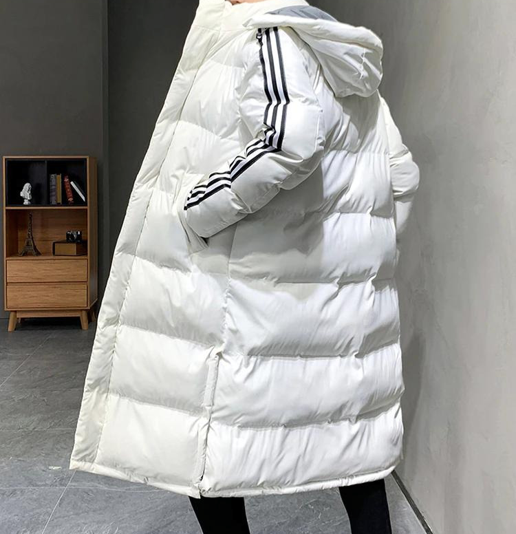 Long Hooded Winter Jacket