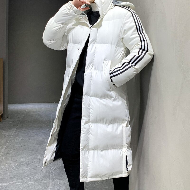 Long Hooded Winter Jacket