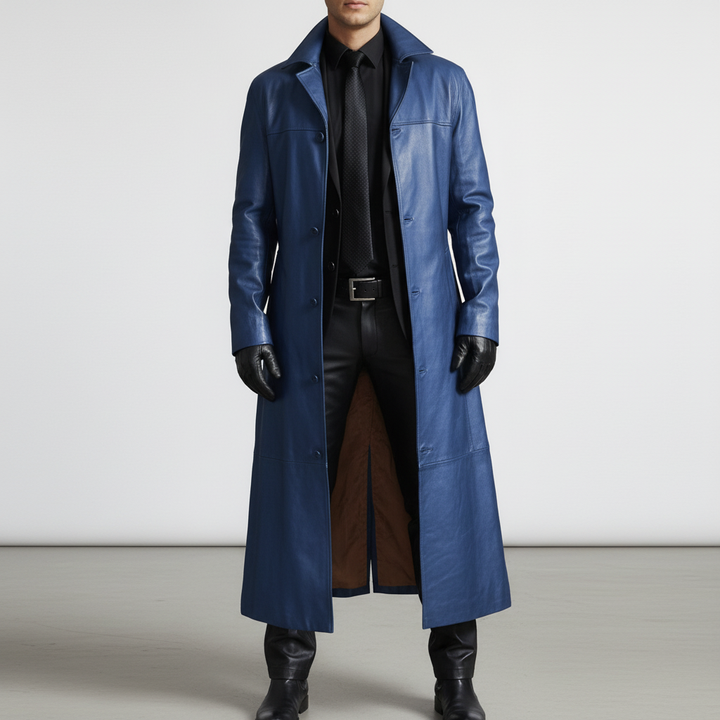 Long Leather Jacket