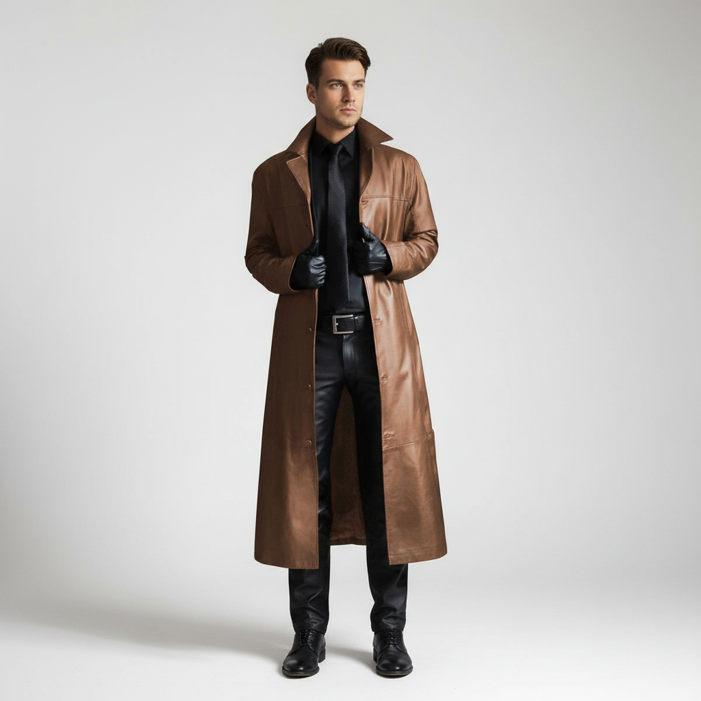 Long Leather Jacket