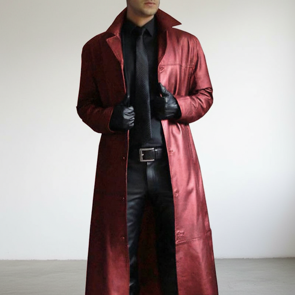 Long Leather Jacket