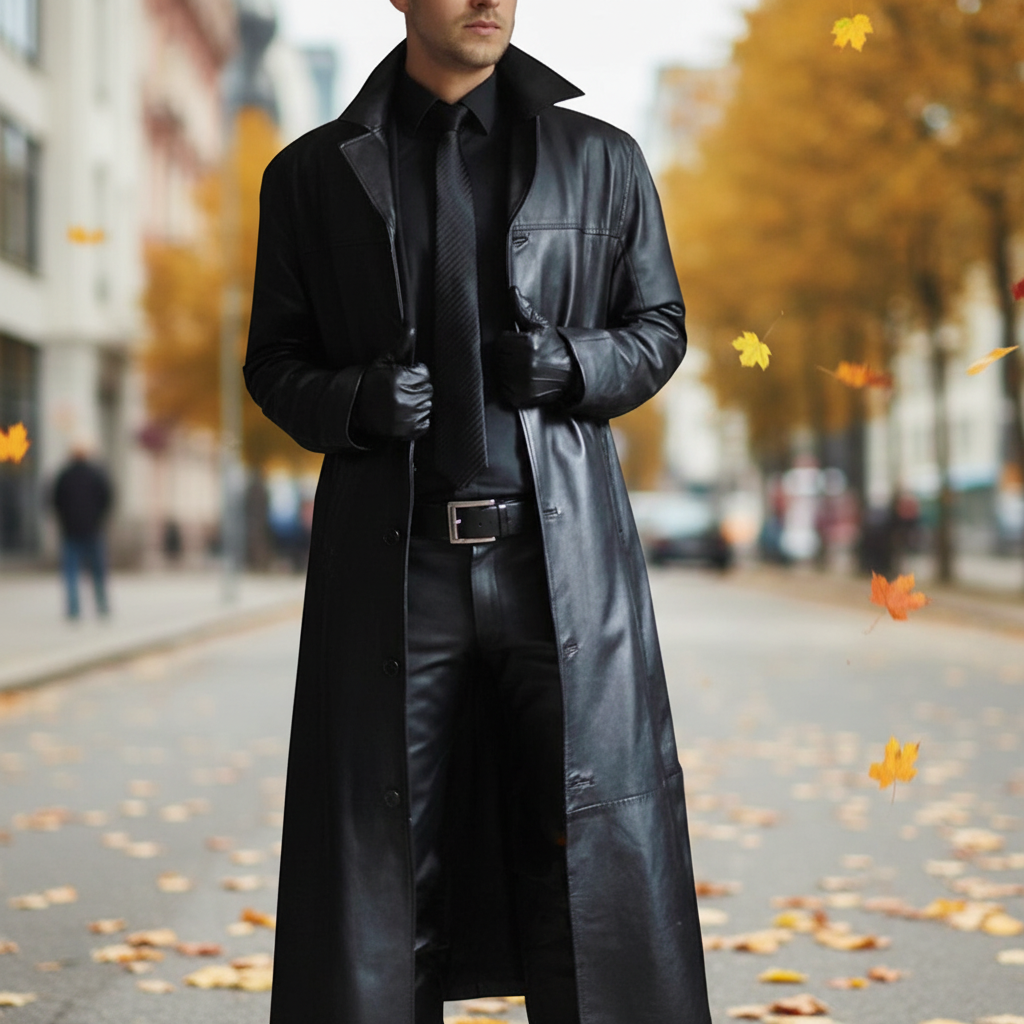 Long Leather Jacket