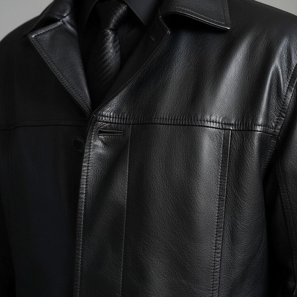 Long Leather Jacket