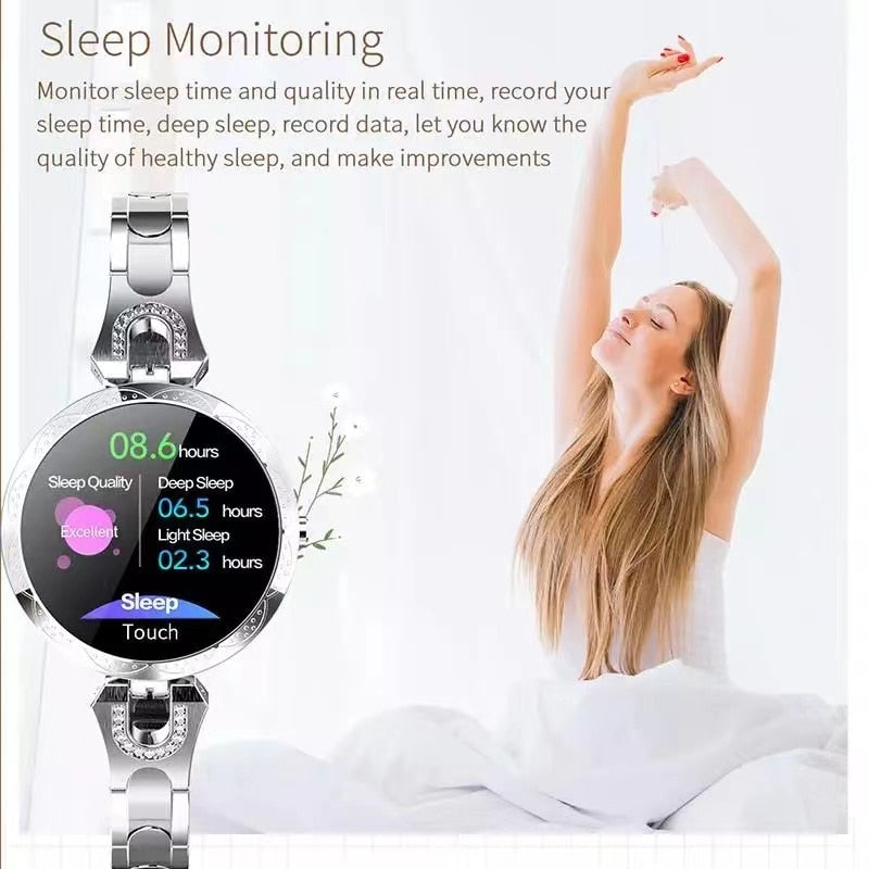LumaFit Pulsewatch Waterproof Women's Fitness Smartwatch