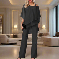 Wearclo | Chic Chiffon Ensemble for Evenings