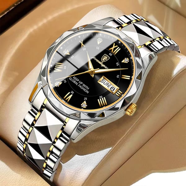 Luxury Waterproof Men's Watch from Premium Brand with Luminous Function