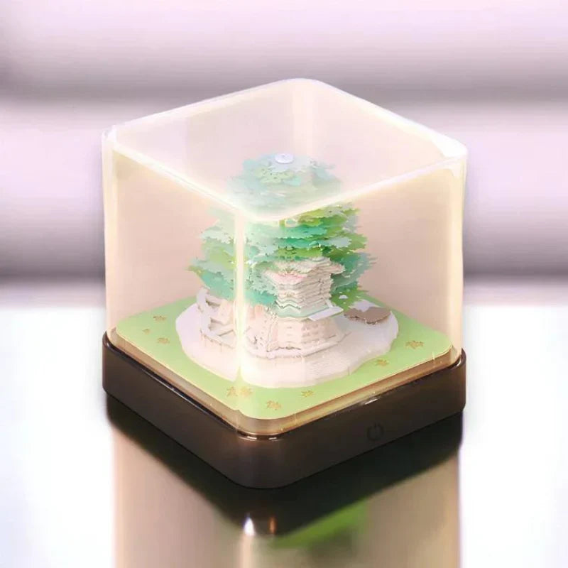 Magic Calendar 2026 – Green Tree with Lights