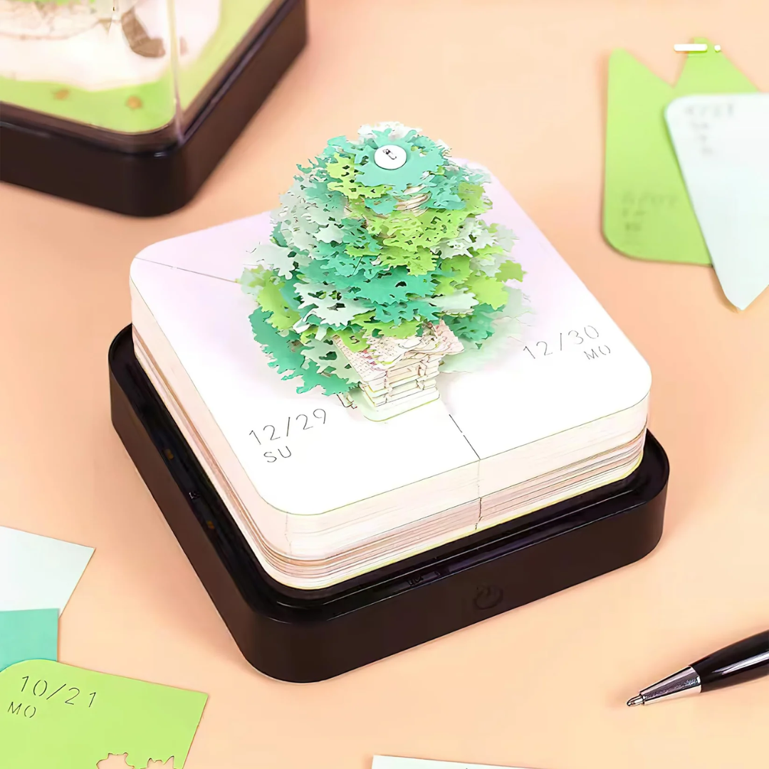 Magic Calendar 2026 – Green Tree with Lights
