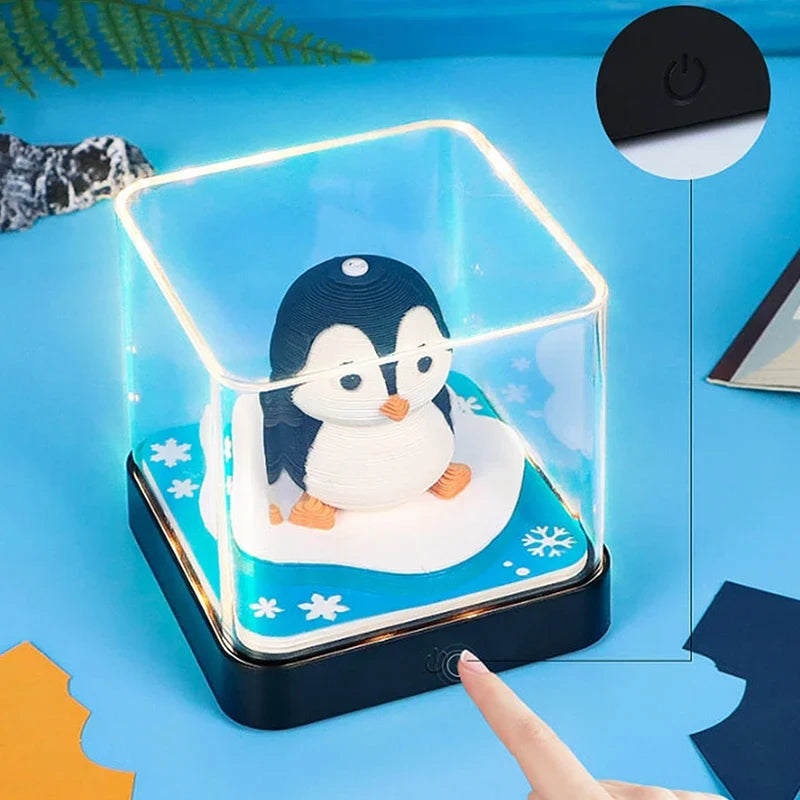 Magic Calendar 2026 – Penguin with Light