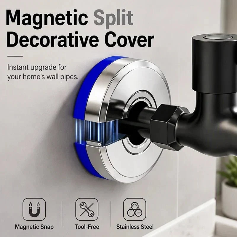 Magnetic Split Faucet Cover – Easy Installation