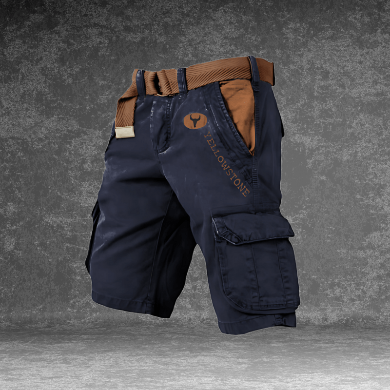 MAVERICK Shorts - Comfortable cargo shorts with lots of pockets for men